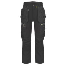 Regatta Infiltrate Stretch Trousers Black 30" W 29" L