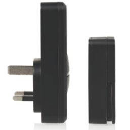 Byron DBY-23452BS Plug-In Wireless Door Chime Black
