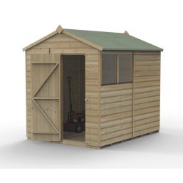 Forest Beckwood 6' x 7' 6" (Nominal) Apex Shiplap Timber Shed