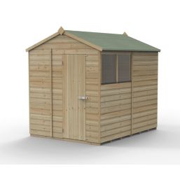 Forest Beckwood 6' x 7' 6" (Nominal) Apex Shiplap Timber Shed