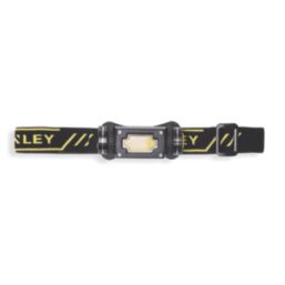 Stanley   LED Head Torch with Magnet Black & Yellow 300lm
