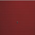 Gliderol Horizontal 8' x 7' Non-Insulated Framed Steel Up & Over Garage Door Ruby Red