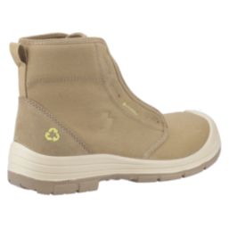 Safety Jogger Ecodesert S1P Mid Size 12  Beige  Steel Toe Cap Safety Boots