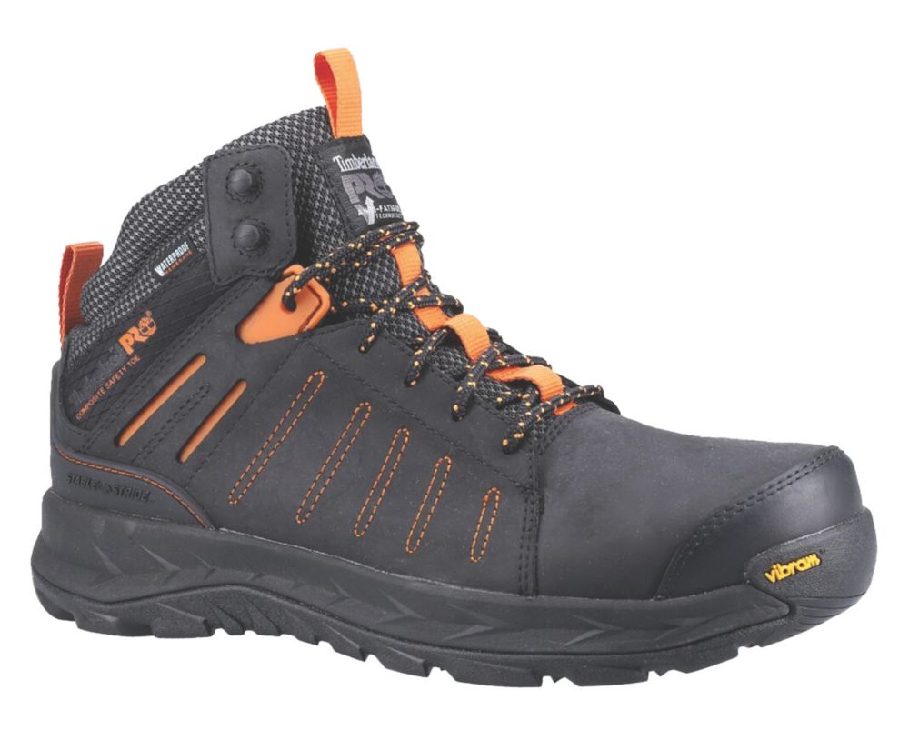 Timberland Pro Trailwind Size 9 Black Waterproof Safety Boots