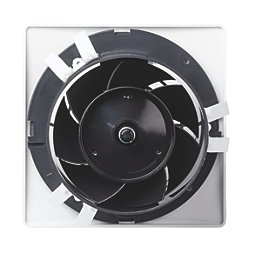 Manrose LP100STW 100mm (4") Axial Bathroom Extractor Fan with Timer White 240V