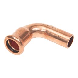 Flomasta  Copper Press-Fit Adapting 90° M-Profile Street Elbows 15mm x 15mm 10 Pack