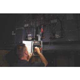 Milwaukee L4PWL Rechargeable LED Pivoting Work Light Red/Black 500lm