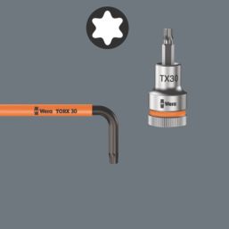 Wera 967/9 TX XL Multicolour HF 1 TX Long L-Key Set 9 Pcs