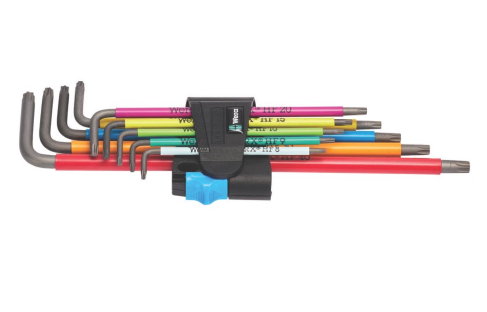 967 SPKL TORX® BO Winkelschlüssel Multicolour, TX 20 x 96 mm einfach