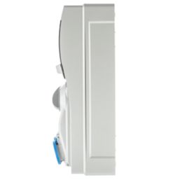 Lewden  16A 30mA 1-Way Metered Switched Caravan Hook Up Point 1x16A  With RCBO