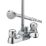 Bristan Club Chrome 71mm Deck Mounted Dual Control Manual Shower Mixer Tap