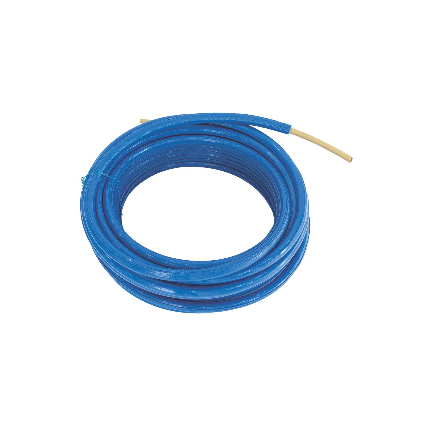 Qual-Pex Plus+ Easy-Lay 3/4" PE-X Plumbing & Central Heating Pipe 800mm x 50m Blue (598KH)