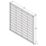 Forest Europa Single-Slatted  Fence Panels Natural Timber 6' x 5' Pack of 5