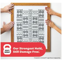Command Self-Adhesive Picture Hanging Strips Large/Extra Large 12 Pack
