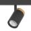 Eglo Cartagena LED 3-Light Spotlight Black & Brown 4.5W 345lm