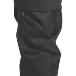 JCB Trade Hybrid Stretch Work Trousers Black 28" W 32" L