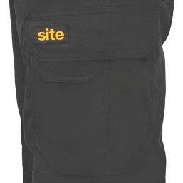 Site Sember Work Trousers Black 38" W 32" L