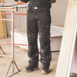 Site Sember Work Trousers Black 38" W 32" L