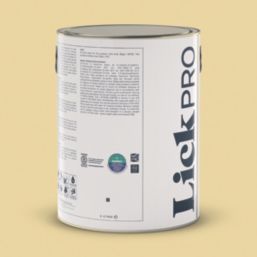 LickPro  5Ltr Yellow 07 Vinyl Matt Emulsion  Paint