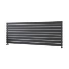 Ximax Oceanus 670mm x 1800mm 4311BTU Anthracite Horizontal Designer Radiator