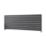 Ximax Oceanus 670mm x 1800mm 4311BTU Anthracite Horizontal Designer Radiator