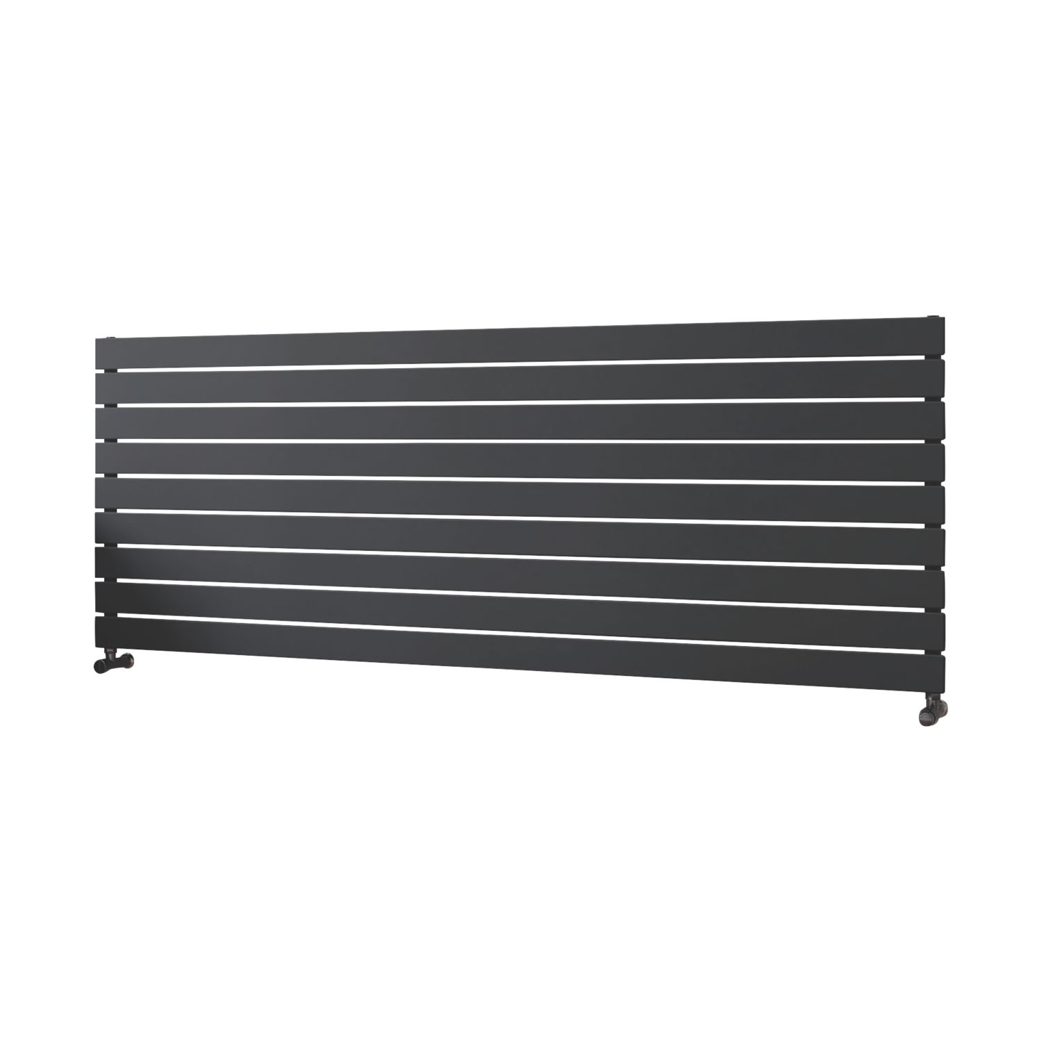 Ximax Oceanus 670mm x 1800mm 4311BTU Anthracite Horizontal Designer Radiator (598TP)