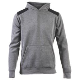 CAT Essentials Hooded Sweatshirt Dark Heather Grey Small 34-37" Chest