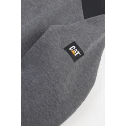 CAT Essentials Hooded Sweatshirt Dark Heather Grey Small 34-37" Chest