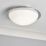 Spa Opie LED Bathroom Ceiling Light Satin Nickel 12W 900lm