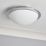 Spa Opie LED Bathroom Ceiling Light Satin Nickel 12W 900lm