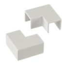 Deta TTE  Flat Trunking Angles 16mm x 16mm 2 Pack