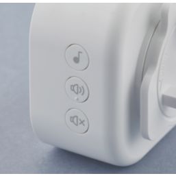 Yale  Plug-In Doorbell Chime White