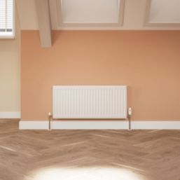 Flomasta 400mm x 900mm 3740BTU White Type 22 Convector Radiator