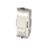 MK Grid Plus 10A 2-Way Grid Retractive Switch White with Colour-Matched Inserts
