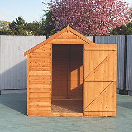 Shire Value 6' x 8' (Nominal) Apex Overlap Timber Shed