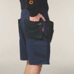 Hard Yakka Raptor Active Holster Work Shorts Dark Navy 32" W