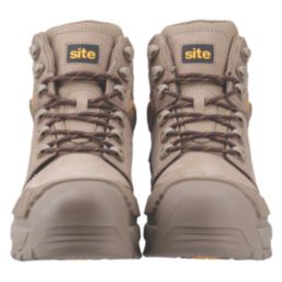 Site Fortress 2.0 Size 9  Stone Waterproof Steel Toe Cap Safety Boots