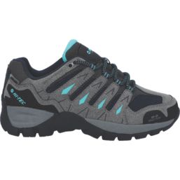 Hi-Tec Corzo Low Size 8 Womens Grey Waterproof  Non Safety Work Boots