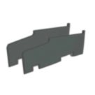 Crystal PVC Window Sill End Cap Anthracite Grey 35mm 2 Pack