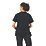 Site Caffery Short Sleeve Womens T-Shirt Black Size 16