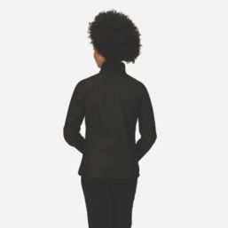 Regatta Octagon Womens Softshell Jacket Black Size 10