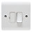 Crabtree Instinct 13A Switched Fused Spur with LED White