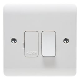 Crabtree Instinct 13A Switched Fused Spur with LED White