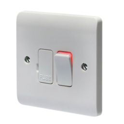 Crabtree Instinct 13A Switched Fused Spur with LED White