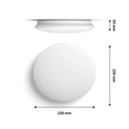 Philips Moire LED Ceiling Light White 6W 600lm