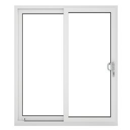 Crystal  Right-Handed White uPVC Sliding Patio Door Set 2090mm x 2390mm
