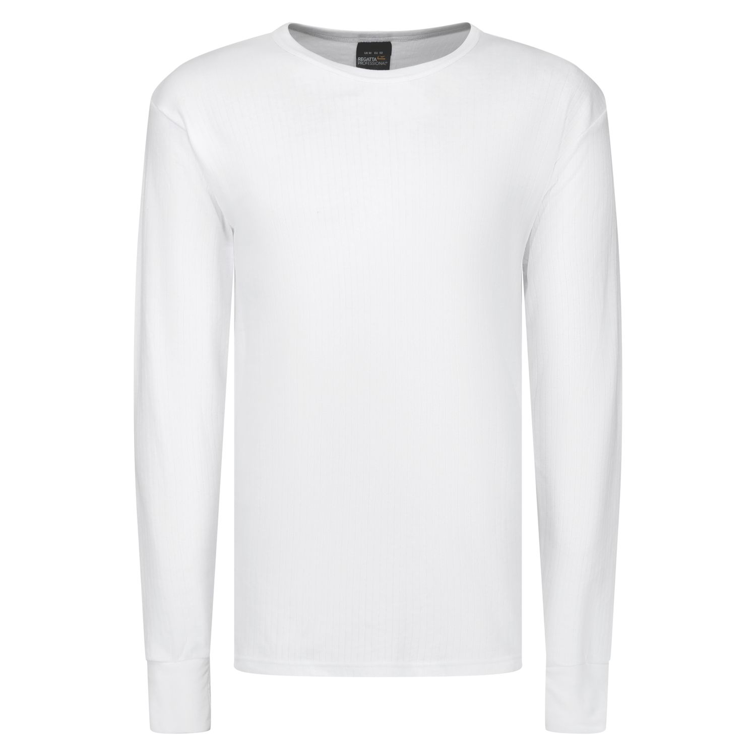 Regatta Professional Long Sleeve Base Layer Thermal T-Shirt White Large 41.5" Chest (599JR)