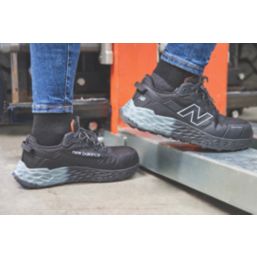 New Balance Cremorne Size 4 Womens Black / Grey  Water-Resistant  Safety Trainers