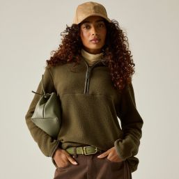 Regatta Frankie Womens Fleece Bark Green Size 12