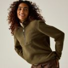 Regatta Frankie Womens Fleece Bark Green Size 12